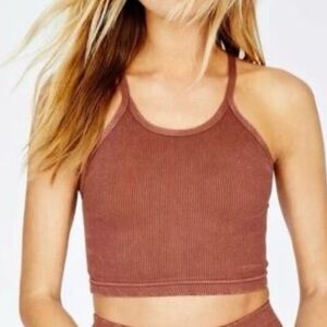 SO Brown Crop Top